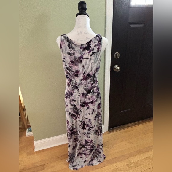 Simply Vera Vera Wang Purple and Black Maxi Sundress - Picture 3 of 3